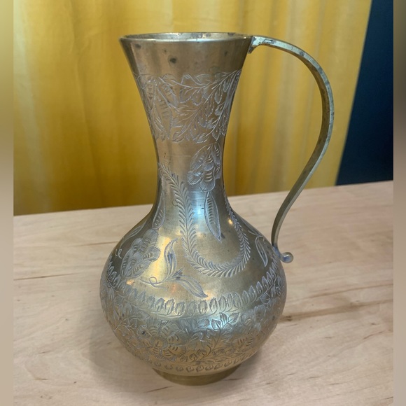Vintage Brass pitcher - Picture 1 of 5